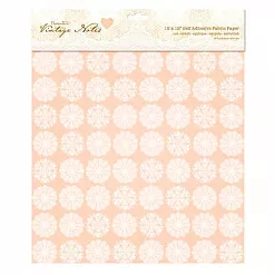 Ткань на клеевой основе 30х30 см "Салфетки в бежевом" (DoCrafts)