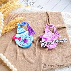 Нож "Дамские штучки. Духи", 3,8х4,3 см (ScrapMania) Нож "Дамские штучки. Духи", 3,8х4,3 см (ScrapMania)