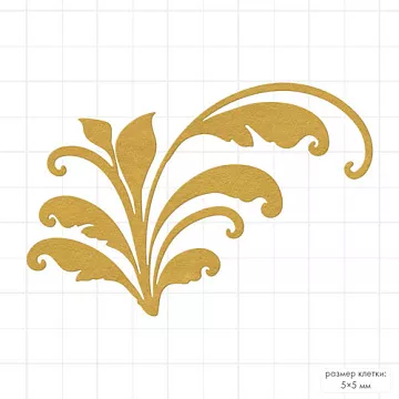 Нож "Завиток 12", 5,2х3,6 см (Mr.Painter)