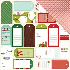 Бумага "Christmas Magic. Подарки" (American Crafts)