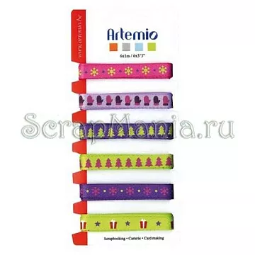 Набор лент "Яркий Новый Год" (Artemio)