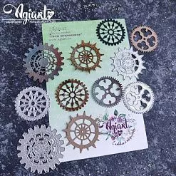 Нож "Ритм механизмов", 6,5х6,5 см (AgiArt) Нож "Ритм механизмов", 6,5х6,5 см (AgiArt)