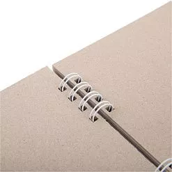 Заготовка для альбома 20х14 на белой пружине, 6 л (Mr.Painter)