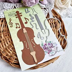 Нож "Скрипка", 19,9х7 см (AgiArt) Нож "Скрипка", 19,9х7 см (AgiArt)