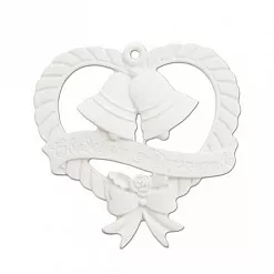 Украшение "Сердце с колокольчиками", 1 шт (ScrapBerry's)