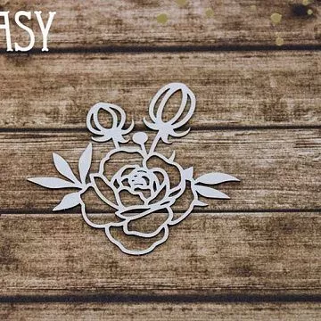 Чипборд "Бутон розы 2209" (Fantasy)