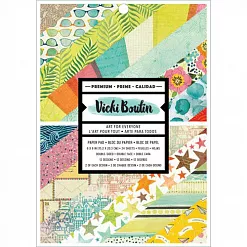 Набор бумаги 15х20 см "Let’s Wander", 24 листа (Vicki Boutin) Набор бумаги 15х20 см "Let’s Wander", 24 листа (Vicki Boutin)