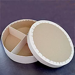 Коробочка круглая с перегородками, 25 см