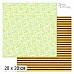 20х20 Бумага "Пчелки. Дизайн 2" (ScrapMania) 20х20 Бумага "Пчелки. Дизайн 2" (ScrapMania)