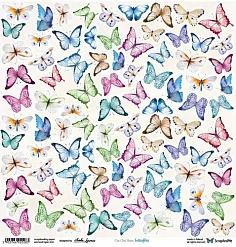 Бумага "Butterflies" (ScrapAndMe)