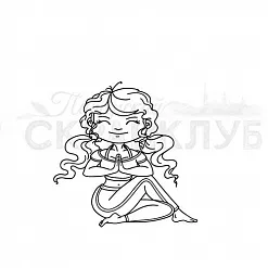 Штамп "Асана Повелителя (Скрапклуб)