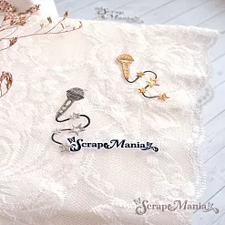 Нож "Музыка. Микрофон", 2,2х5 см (ScrapMania) Нож "Музыка. Микрофон", 2,2х5 см (ScrapMania)