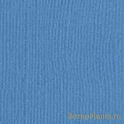 Кардсток Bazzill Basics 30,5х30,5 см однотонный с текстурой холста, цвет джинсовый