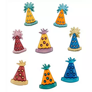 Набор пуговиц "Праздничный колпак" (Buttons Galore)