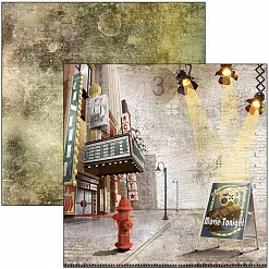 Набор бумаги 30х30 см "Modern Times", 12 листов (Ciao bella)