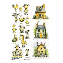 Лист с картинками 10х30 см "СуперБабушка. Друзья" (ScrapMania) Лист с картинками 10х30 см "СуперБабушка. Друзья" (ScrapMania)