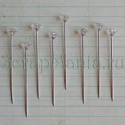 Набор булавок "Хрусталь" (Maya Road)