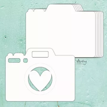 Заготовка для альбома 14х19 см "Camera", 7 листов (Mintay)