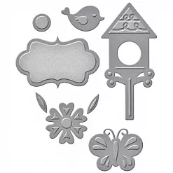 Набор ножей для вырубки и тиснения "Весенняя пора" (Spellbinders)