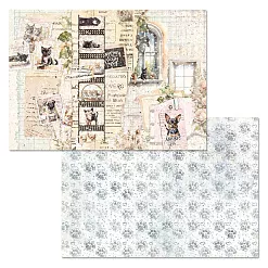 Набор бумаги А4 "Любимые пушистики", 12 листов (ScrapMania) Набор бумаги А4 "Любимые пушистики", 12 листов (ScrapMania)