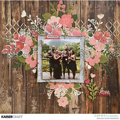 Набор вырубок из бумаги "Full bloom" (Kaiser) Набор вырубок из бумаги "Full bloom" (Kaiser)
