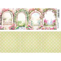 Лист с картинками 10х30 см "Карточки. Арки" (ScrapMania) Лист с картинками 10х30 см "Карточки. Арки" (ScrapMania)