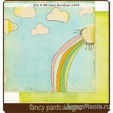 Бумага Rainbow, коллекция On A Whimsy