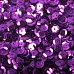 Набор круглых граненых пайеток "Фиолетовые"