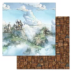 Бумага "Лукоморье. Спешу к тебе, моя царевна" (ScrapMania)