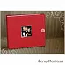 Альбом красный с застежкой-пуговицей 20х20 см (Fancy Pants)