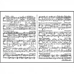 Штамп La Blanche "Менуэт для влюблённых"