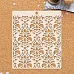 Трафарет 15х18 см "Фономикс. Новогодний. Дамаск" (ScrapMania)
