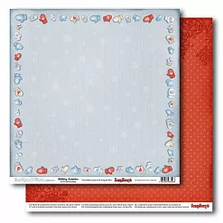 Бумага "Once Upon a Winter. Зимние забавы" (ScrapBerry's)