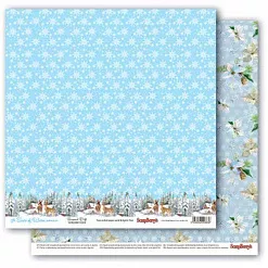Бумага "A Taste of Winter. Сугробы" (ScrapBerry's)