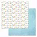 Набор бумаги 30,5х30,5 см "Ламы", 12 листов (ScrapMania)