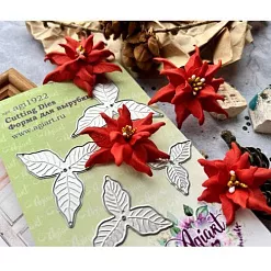 Нож "Рождественская пуансеттия", 5,5х5 см (AgiArt)