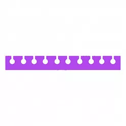 Нож "Лист из тетради", 1,3х10,8 см (Scrapman)