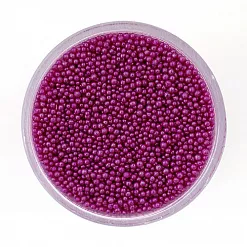 Микробисер, цвет темная фуксия, 30 г (Zlatka)