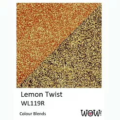 Пудра для эмбоссинга полупрозрачная "Lemon Twist. Лимонный твист" (WOW)