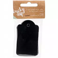 Набор тегов "Chalkboard. Гребешок" (Kaiser)