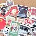 Набор высечек из бумаги "СССР. Пионерский значок", 31 шт (ScrapMania)