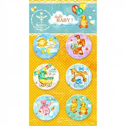 Набор фишек "Hello, baby!" (Bee Shabby)