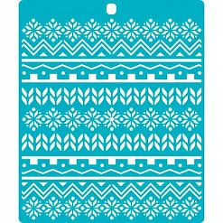 Трафарет "Вязаный свитер" (CraftStory)