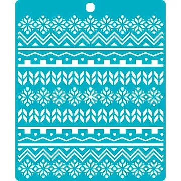 Трафарет "Вязаный свитер" (CraftStory)