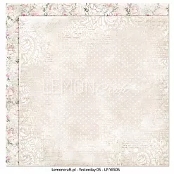 Набор бумаги 15х15 см "Yesterday", 36 листов (Lemon Craft)