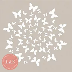 Трафарет "Бабочки 2" (LAE)