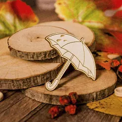 Чипборд "Наслаждаемся дождём", 4,5х4,5 см (WoodHome) Чипборд "Наслаждаемся дождём", 4,5х4,5 см (WoodHome)