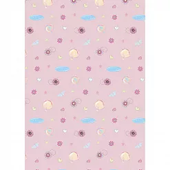 Отрез ткани 50х55 см "Me to you. Детство. Розовый" (Peppy)