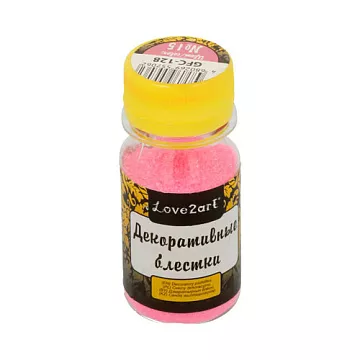 Наполнитель для шейкера "Блестки. Розовая голография", 20 гр (Love2art) Наполнитель для шейкера "Блестки. Розовая голография", 20 гр (Love2art)