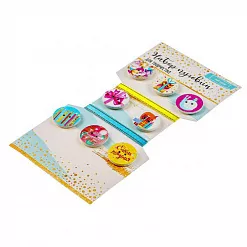 Набор деревянных пуговиц "День рождения" (АртУзор)